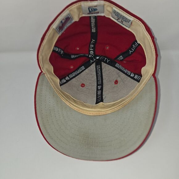 St. Louis Cardinals New Era Authentic On-Field 59FIFTY Fitted Hat Size 7-3/8 - Picture 2 of 16